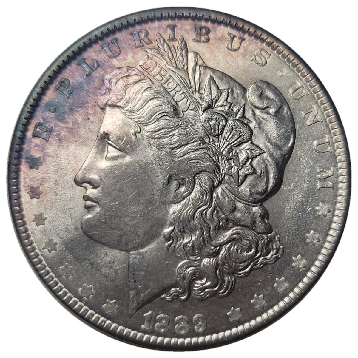 1889-$1-Morgan-Dollar-#11---Gold-Trade-#5-Of-17